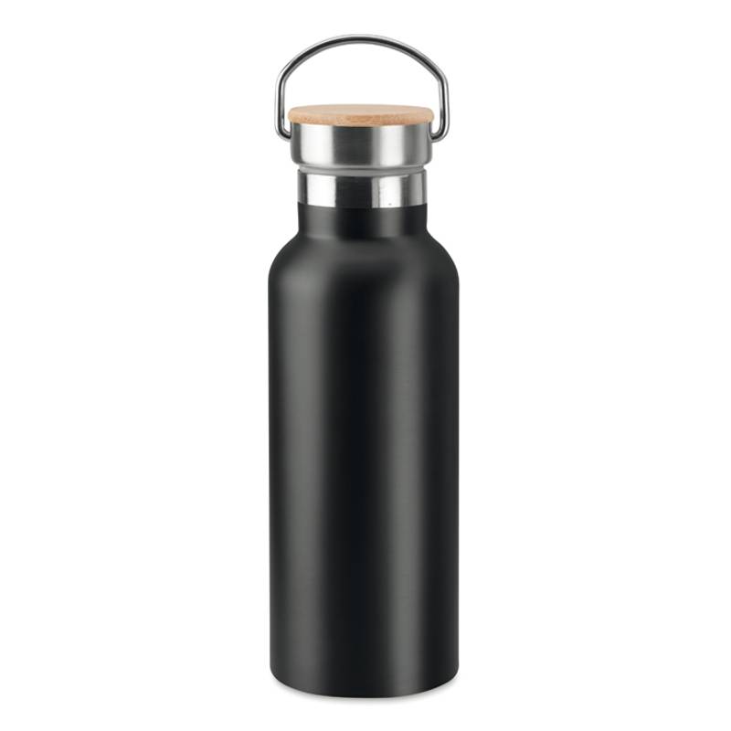 MONILEA dvojstenná vákuová termoska z nerezovej ocele, čierna MONILEA dvojstenná vákuová termoska z nerezovej ocele, čierna